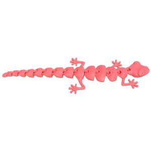 7" Articulated Lizard - Pink - 3004-14